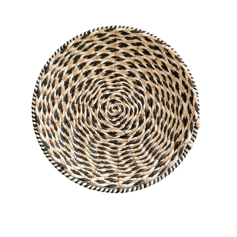 Decorative Multicolor Freestanding Round Basket Home Decor‎ New